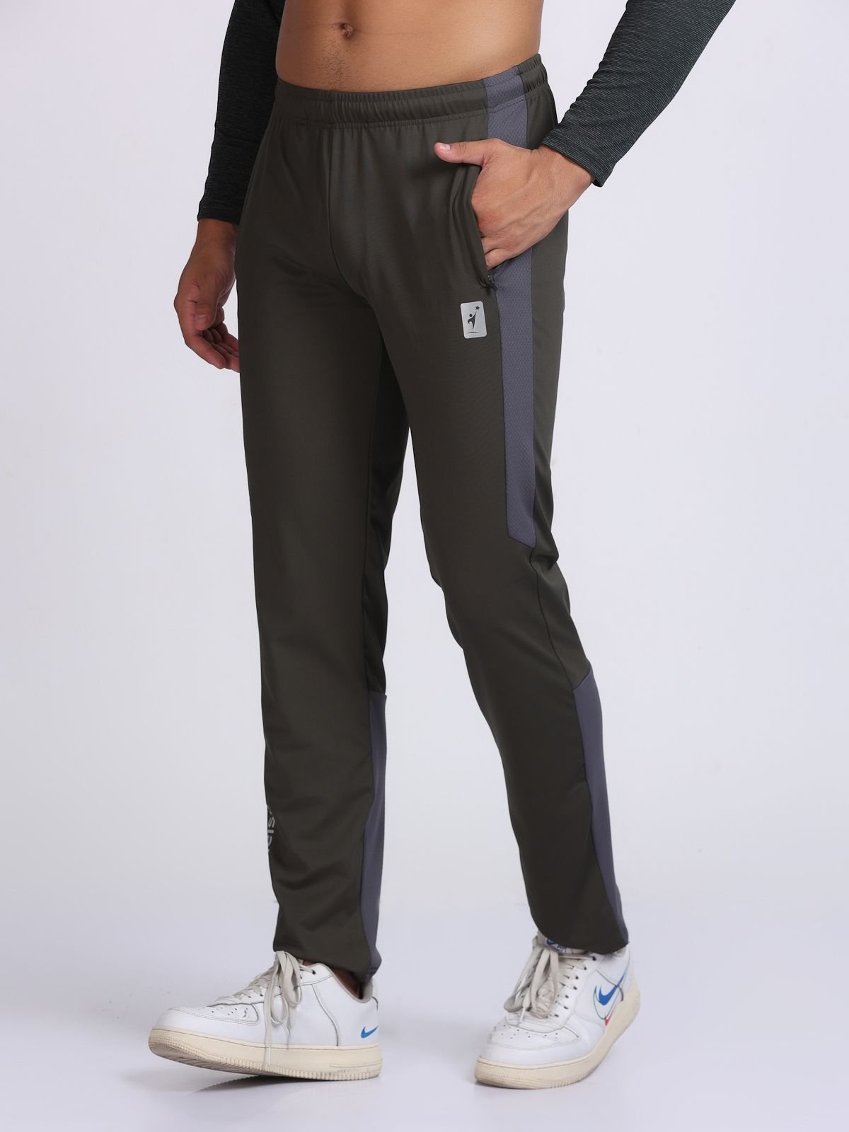 T-Pant Athleisure Olive Green Good GYM Wear
