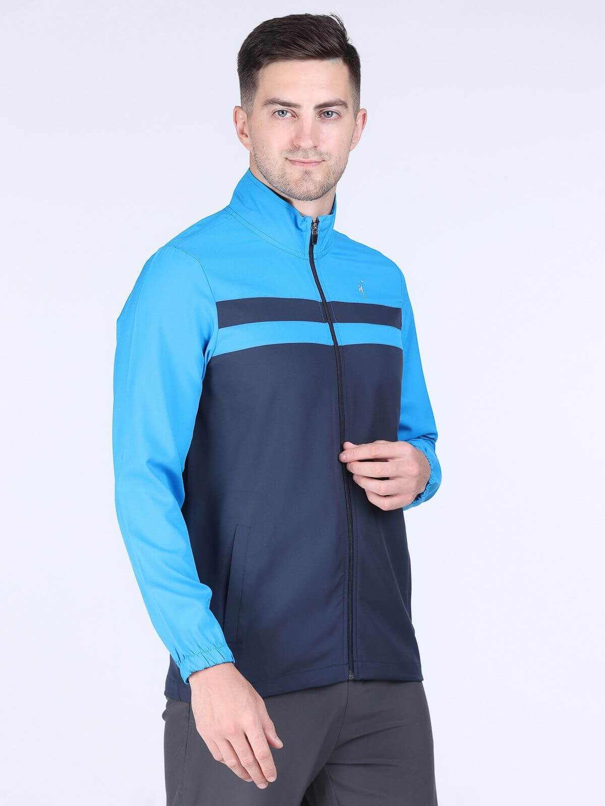 Jacket Feather Feel Royal-Navy Blue Best Running Wear